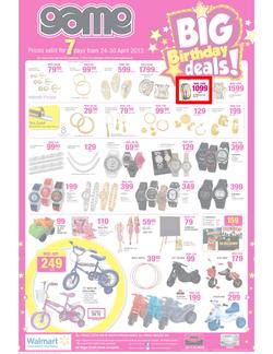 Game : Big Birthday Deals (24 Apr - 30 Apr 2013), page 16