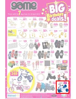 Game : Big Birthday Deals (24 Apr - 30 Apr 2013), page 16