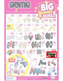 Game : Big Birthday Deals (24 Apr - 30 Apr 2013), page 16