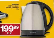 Platinum 360 Koordlose Vlekvrye Staal Ketel-1.7L