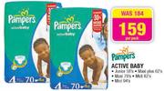 Pampers Active Baby-Per Pack