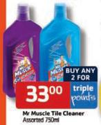 Mr Muscle Tile Cleaner Assorted-750ml 