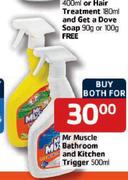 Mr. Muscle Bathroom And Kitchen Trigger-500ml