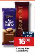 Cadbury Slab Assorted-90g