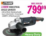 Stramm 2200W Industrial Angle Grinder