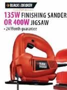 Black & Decker 135W Finishing Sander