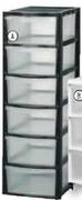 6 Draw Unit -Black or white