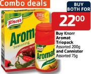 Buy Knorr Aromat Tripock Assorted-200g And Cannister Assorted-75g