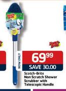  Scotch-Brite  Non Scratch Shower Scrubber With Telescopic Handle