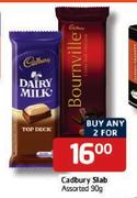 Cadbury  Slab Assorted-90g