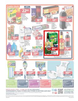 Pick n Pay Western Cape : Save on essentials (21 May - 2 Jun 2013), page 12