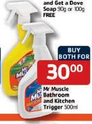 Mr Muscle-Bathroom And Kitchen Trigger-500ml