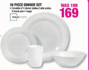 Mainstays 16 Piece Dinner Set