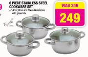 6 Piece Stainless Steel Cookware Set