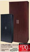 Stratford 2 Door Budget Robe