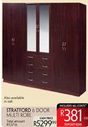 Stratford 6 Door Multi Robe