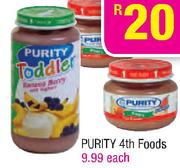 Purity 4th Foods Assorted-Each
