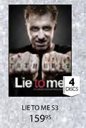 Lie To Me S3-4 Discs