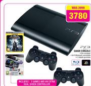 PS3 500GB Console-Each