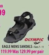 Olympic Eagle Mens Sandals (Sizes 7-11)-per pair