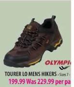 Olympic Tourer Lo Mens Hikers (Sizes 7-11)-per pair
