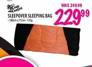 Camp Comfort Sleepover Sleeping Bag-180cm x 75cm-135g
