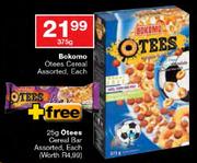 Bokomo Otees Cereal Assorted-375g Each