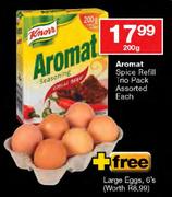 Aromat Spice Refill Trio Pack Assorted -200g Each