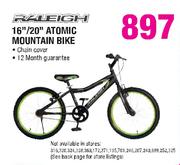 Raleigh 16"/20" Atomic Mountain Bike