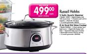 Russell Hobbs Dual Pot Slow Cooker-6L(RHO565)