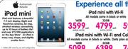 iPad Mini With Wi-Fi-16GB Each