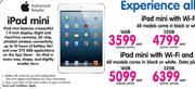 iPad Mini With Wi-Fi And Cellular-32GB Each