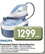 Philips Pressurised Steam Generating Iron(GC6510)-Each