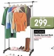 Home Double Garment Rack-Each