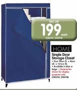 Home Single Door Storage Closet-Each
