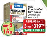 USN Phedra Cut Slim Packs-20 Sachets