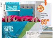 Polycotton Fitted Single Sheet