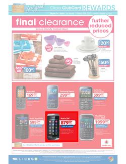 Clicks : Home & Electrical Savings (25 Sep - 27 Oct 2013), page 16