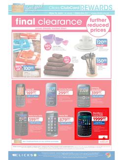 Clicks : Home & Electrical Savings (25 Sep - 27 Oct 2013), page 16