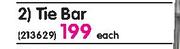 Gravity Tie Bar Each