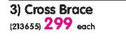 Gravity Cross Brace Each