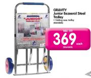 Gravity Junior Eezeerol Steel Trolley Each
