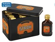 Stroh Rum In Collectors Tin-12 x 50ml