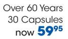 Vital Over 60 Years 30 Capsules