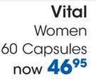 Vital Women 60 Capsules-Per Pack
