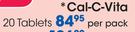 Cal-C-Vita 20 Tablets-Per Pack