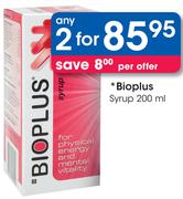 Bioplus Syrup-2x200ml