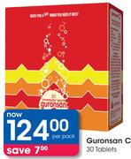 Guronsan C 30 Tablets-Per Pack