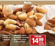 Nuts-100g Each