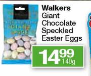 Walkers Giant Chocolate Speckled Easter Eggs-140g
